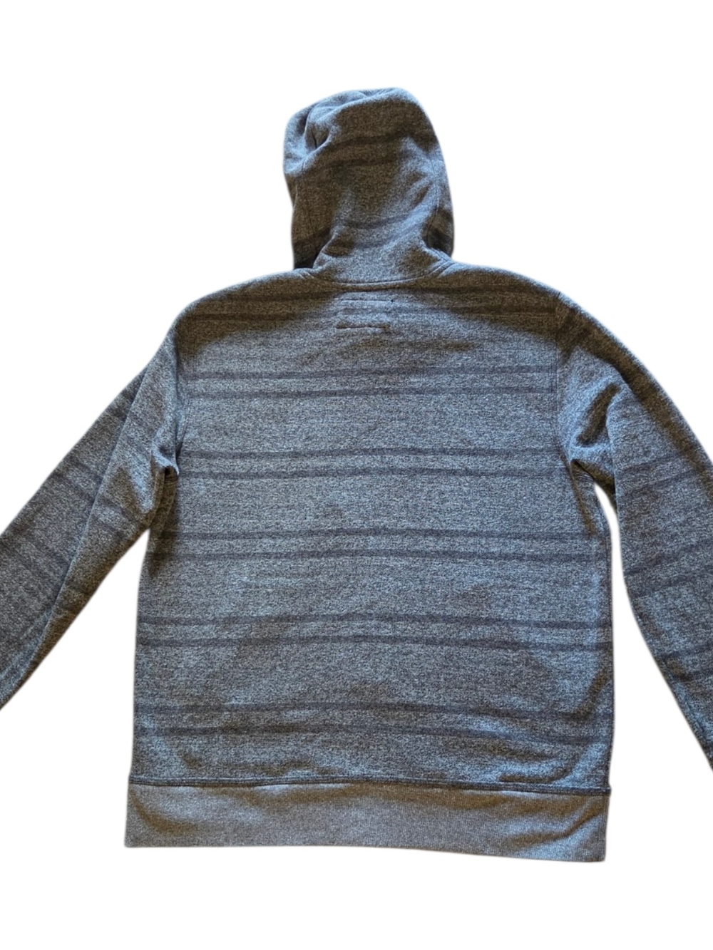 Hurley Men's Gray Full-Zip Hooded Jacket - Picture 3 of 6